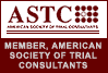 Member, American Society of Trial Consultants