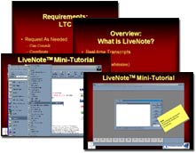 LiveNotes Tutorial Presentation